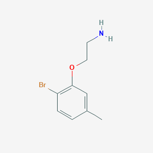 2-(2-Bromo-5-methylphenoxy)ethan-1-amine