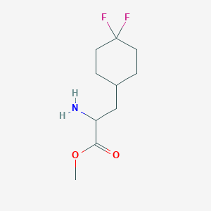 Methyl 2-amino-3-(4,4-difluorocyclohexyl)propanoate