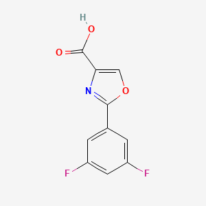 2-(3,5-Difluorophenyl)-1,3-oxazole-4-carboxylic acid