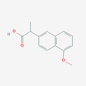 2-(5-methoxynaphthalen-2-yl)propanoic Acid