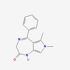 molecular formula C15H15N3O B1208176 Premazepam CAS No. 57435-86-6