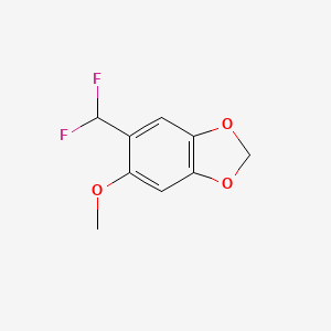 5-(Difluoromethyl)-6-methoxy-1,3-benzodioxole