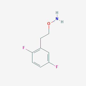 O-[2-(2,5-Difluorophenyl)ethyl]hydroxylamine