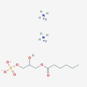 1-hexanoyl-2-hydroxy-sn-glycero-3-phosphate (aMMoniuM salt)