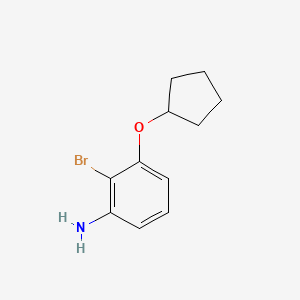 2-Bromo-3-(cyclopentyloxy)aniline