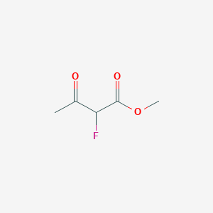 Butanoic acid, 2-fluoro-3-oxo-, methyl ester (9CI)