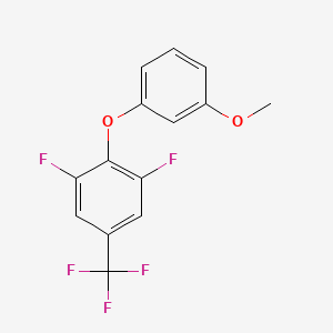 1,3-Difluoro-2-(3-methoxyphenoxy)-5-(trifluoromethyl)benzene