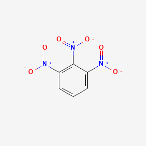 molecular formula C6H3N3O6 B1208184 1,2,3-三硝基苯 CAS No. 603-13-4