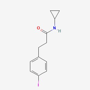 N-Cyclopropyl-3-(4-iodo-phenyl)-propionamide