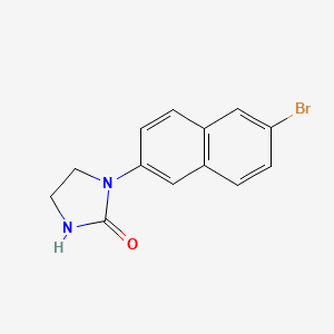 1-(6-Bromonaphthalen-2-yl)imidazolidin-2-one