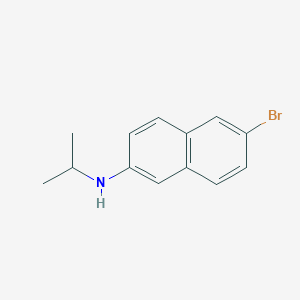 6-Bromo-N-(propan-2-yl)naphthalen-2-amine