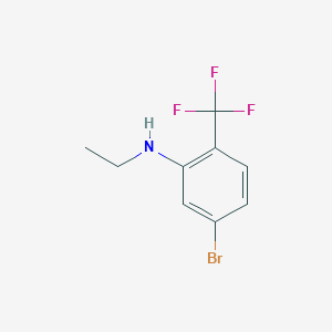 5-Bromo-N-ethyl-2-(trifluoromethyl)aniline