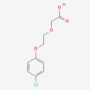 2-[2-(4-Chlorophenoxy)ethoxy]acetic acid