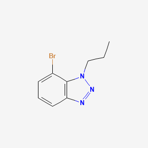 7-Bromo-1-propyl-1H-benzo[d][1,2,3]triazole