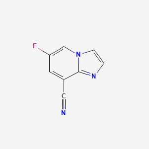 6-Fluoroimidazo[1,2-a]pyridine-8-carbonitrile