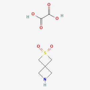 2-Thia-6-azaspiro[3.3]heptane 2,2-dioxide oxalate