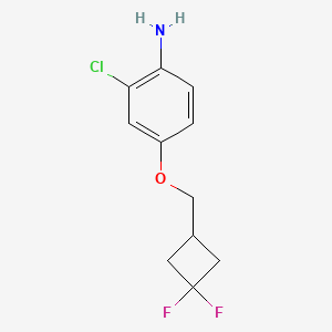 2-Chloro-4-((3,3-difluorocyclobutyl)methoxy)aniline