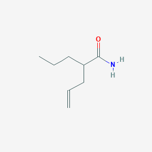 molecular formula C8H15NO B1208239 2-Propyl-4-pentenamide CAS No. 90204-40-3