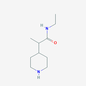 N-Ethyl-2-(piperidin-4-yl)propanamide