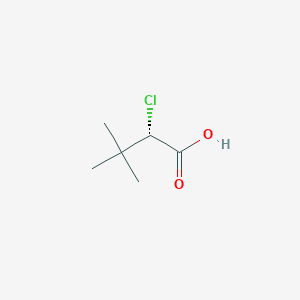 (2S)-2-chloro-3,3-dimethylbutanoic acid