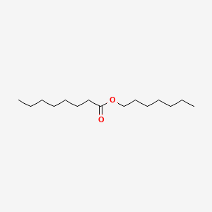 molecular formula C15H30O2 B1208286 辛酸庚酯 CAS No. 4265-97-8