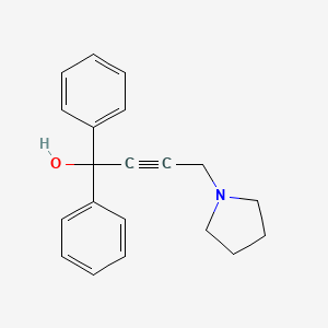 molecular formula C20H21NO B1208292 Butinoline CAS No. 968-63-8