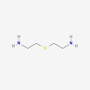 molecular formula C4H12N2S B1208294 2,2'-Thiobis(ethylamine) CAS No. 871-76-1