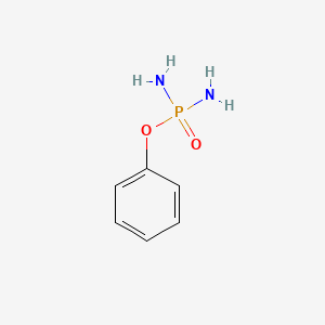 molecular formula C6H9N2O2P B1208301 Phenylphosphorodiamidate CAS No. 7450-69-3