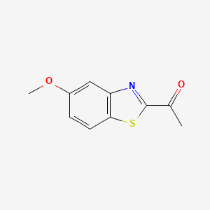 Ethanone, 1-(5-methoxy-2-benzothiazolyl)-(9CI)