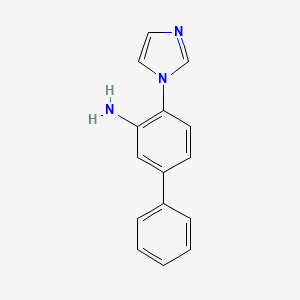 4-(1H-imidazol-1-yl)-[1,1'-biphenyl]-3-amine