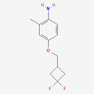 4-((3,3-Difluorocyclobutyl)methoxy)-2-methylaniline