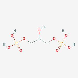 molecular formula C3H10O9P2 B1208371 (2-羟基-3-膦酰氧丙基)二氢磷酸 CAS No. 2075-06-1