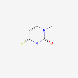 molecular formula C6H8N2OS B1208378 1,3-Dimethyl-4-thiouracil CAS No. 49785-67-3