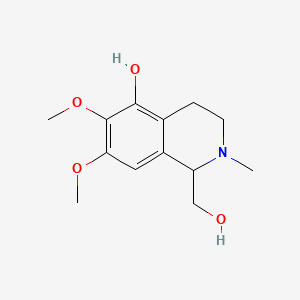 molecular formula C13H19NO4 B1208390 脱葡糖脑苷鞘氨醇 CAS No. 70475-63-7