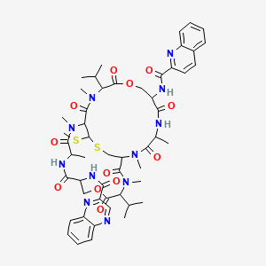 B1208395 1QN-Echinomycin CAS No. 77195-99-4