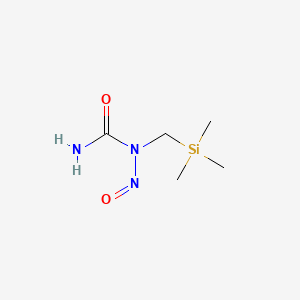 B1208403 N-Trimethylsilylmethyl-N-nitrosourea CAS No. 39482-21-8
