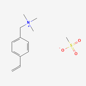 (4-Ethenylphenyl)-N,N,N-trimethylmethanaminium methanesulfonate