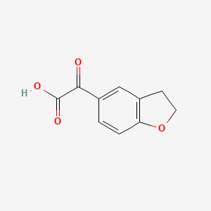 2-(2,3-Dihydrobenzofuran-5-yl)-2-oxoacetic acid