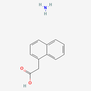 molecular formula C12H13NO2 B1208417 Ammonium naphthalene-1-acetate CAS No. 25545-89-5