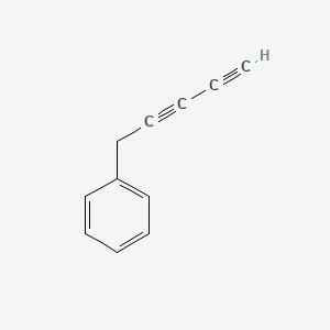 molecular formula C11H8 B1208452 5-Phenyl-1,3-pentadiyne CAS No. 41268-41-1