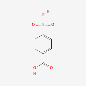 molecular formula C7H6O5S B1208474 4-Sulfobenzoic acid CAS No. 636-78-2