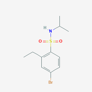 4-Bromo-2-ethyl-N-isopropylbenzenesulfonamide