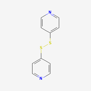 molecular formula C10H8N2S2 B1208476 4,4'-Dipyridyl disulfide CAS No. 2645-22-9