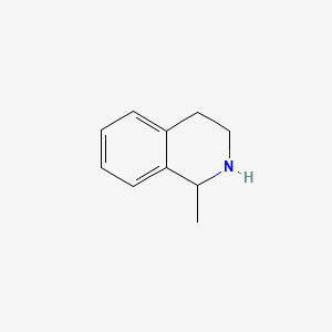 B1208477 1-Methyl-1,2,3,4-tetrahydroisoquinoline CAS No. 4965-09-7
