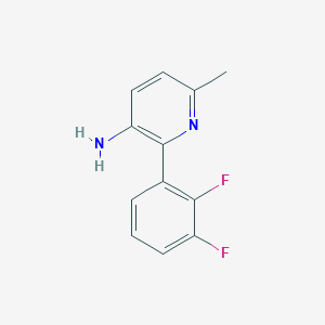 3-Amino-2-(2,3-difluorophenyl)-6-methylpyridine