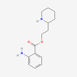 molecular formula C14H20N2O2 B1208490 Piridocaine CAS No. 87-21-8