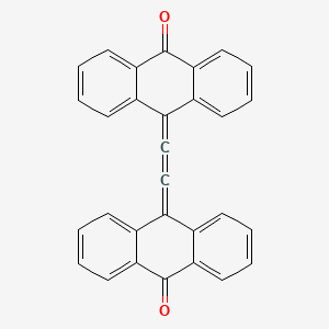 9(10H)-Anthracenone, 10,10'-(1,2-ethenediylidene)bis-