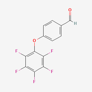 4-(Perfluorophenoxy)benzaldehyde