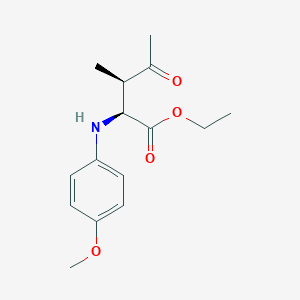 N-(4-Methoxyphenyl)-4-oxo-L-isoleucine Ethyl Ester