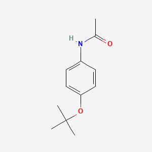 molecular formula C12H17NO2 B1208508 Butacetin CAS No. 2109-73-1
